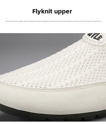 Férfi Nyári Mokaszin Cipő Könnyű Mesh - Elegáns Casual Loafer