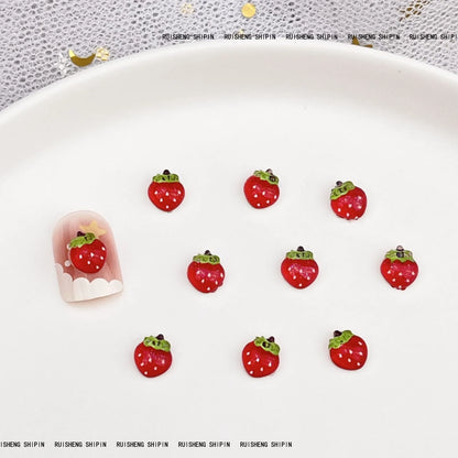Köröm Dísz Cherry 3D Resin
