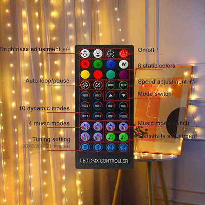 Nova LED Függöny Fények - App