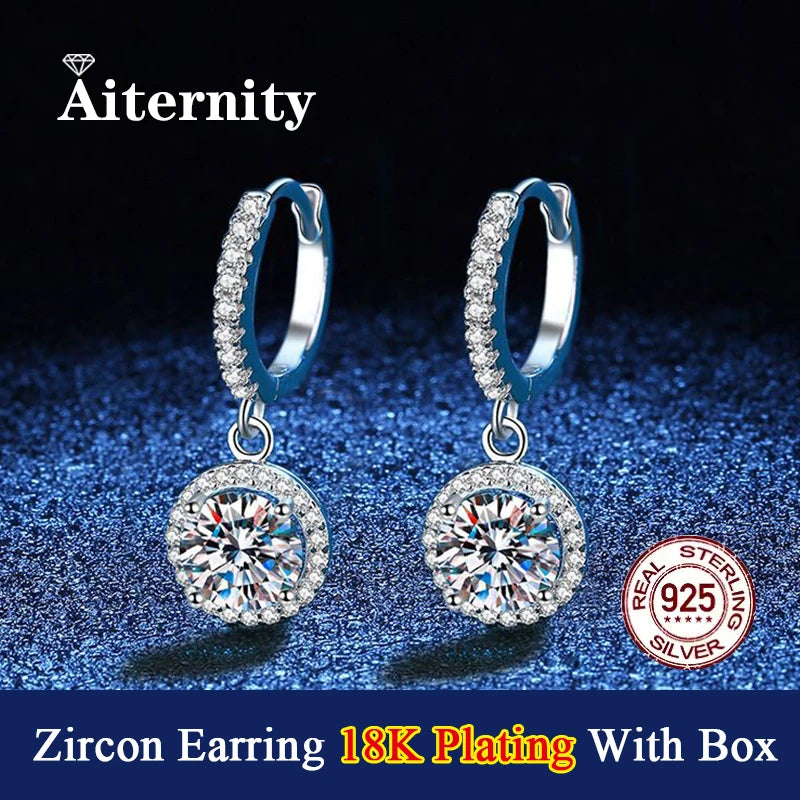 AITERNITY Zircon Fülbevaló 18K