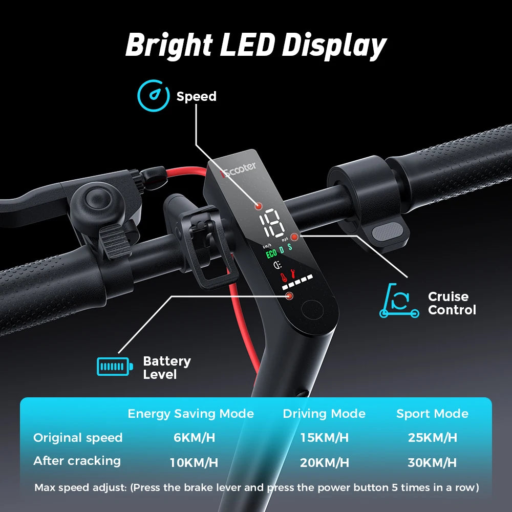 iScooter 350W Elektro Roller
