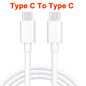 PD 20W USB C Gyors Töltőkábel