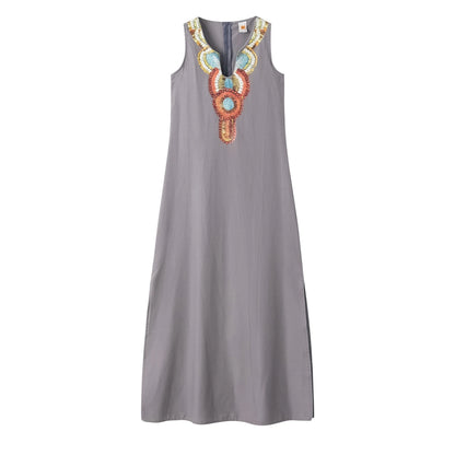 Suit Set Boho Női Ruha Vnyakú