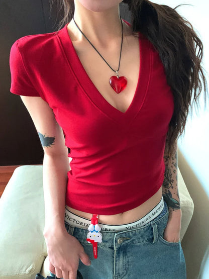 Vnyakú Crop Top Női JEYONG