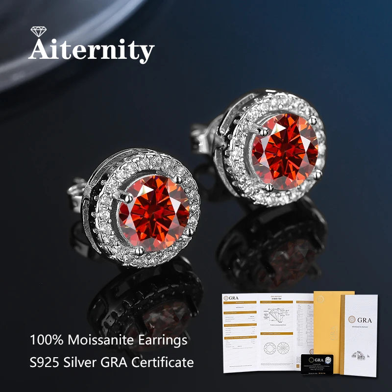 Moissanite Fülbevaló AITERNITY