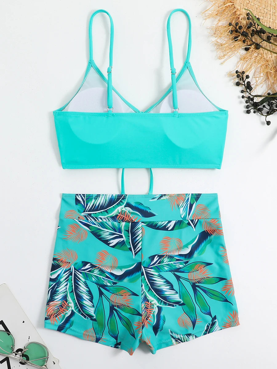 Magas Derékú Bikini Kötős