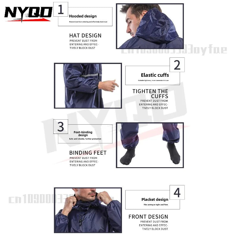 Rainsuit Motorcycle Waterproof