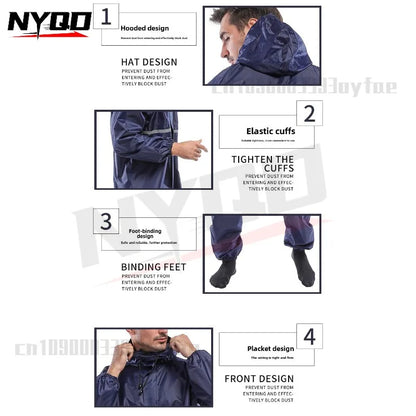 Rainsuit Motorcycle Waterproof