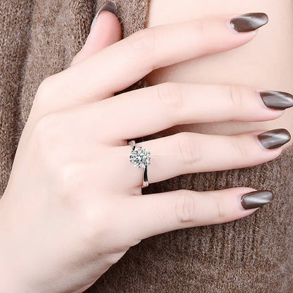 Moissanite Gyűrű AITERNITY