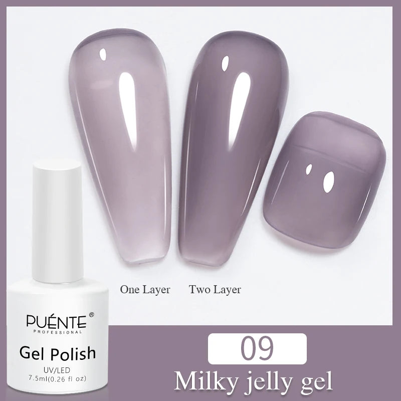 Puente Cat Eye Gel Fényes Kék