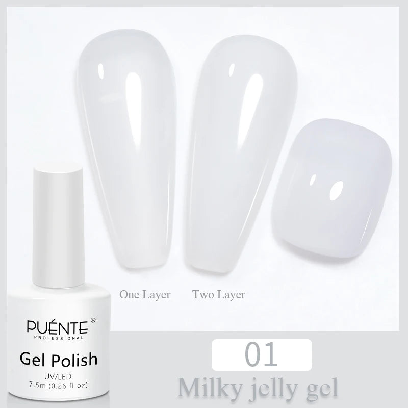 Puente Cat Eye Gel Fényes Kék