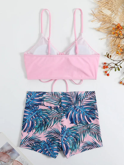 Magas Derékú Bikini Kötős