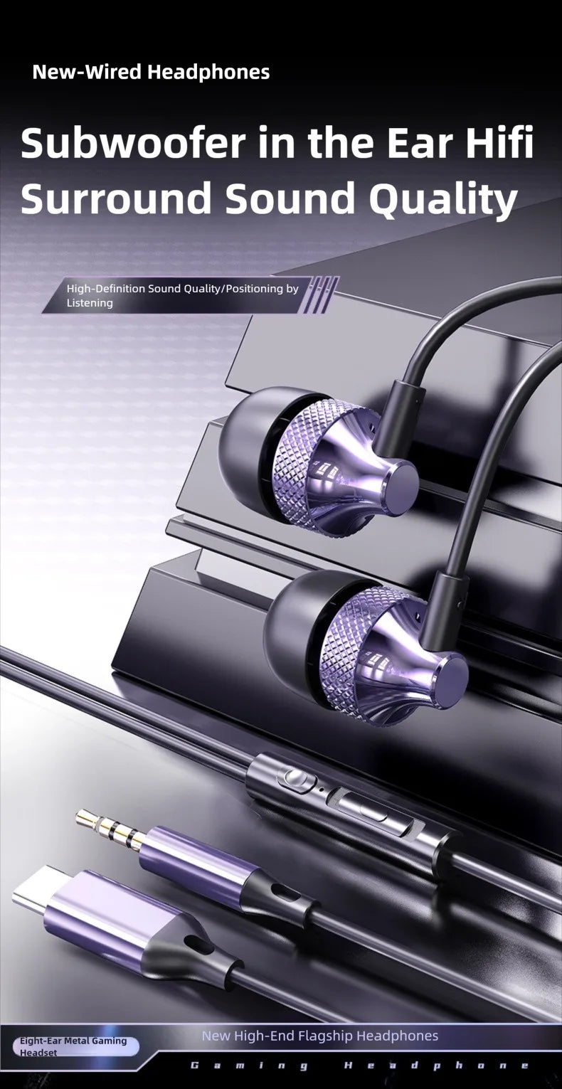 Dolby Audio Fülhallgató USB-C