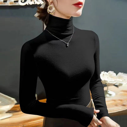 JEYONGZOOCN Turtleneck Warm Women