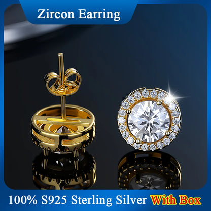 Aiternity Zircon Fülbevaló 18K