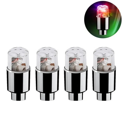 LED Szelep Fények 4 Db Színes