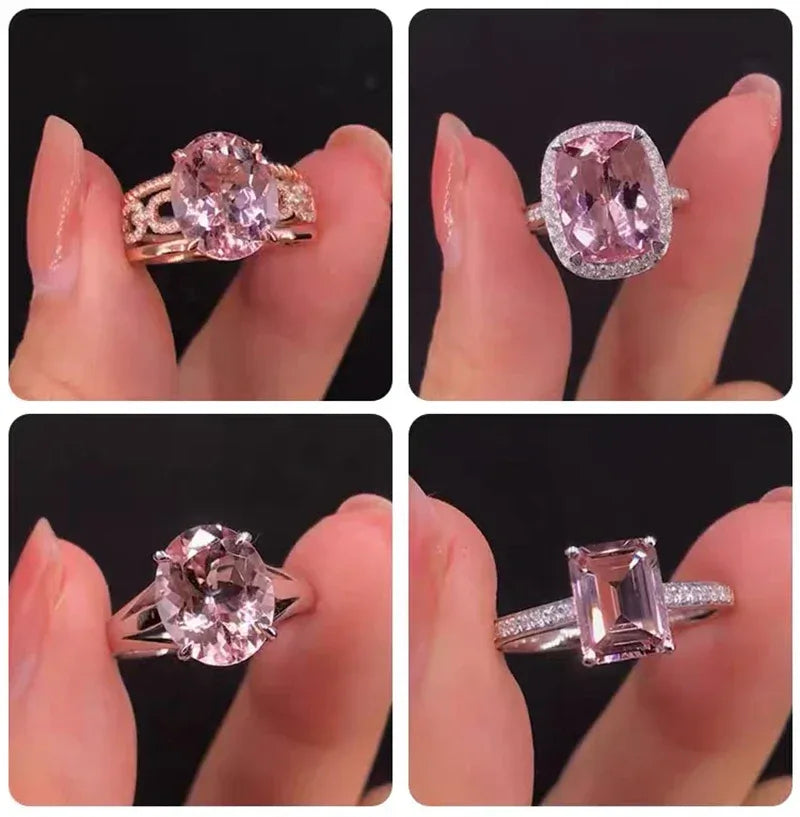 0.5-6ct Rare Colored Moissanite Loose Stone Real VVS1 Lab Grown Princess Crystal Yellow Pink Certified Heart Moissanite Diamonds - BAALAAZ