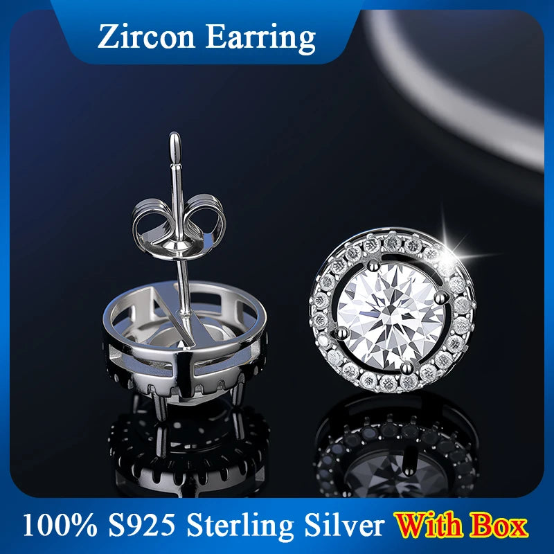 Aiternity Zircon Fülbevaló 18K