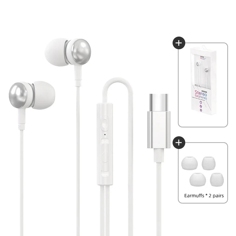 TekaGene USB C Fejhallgató