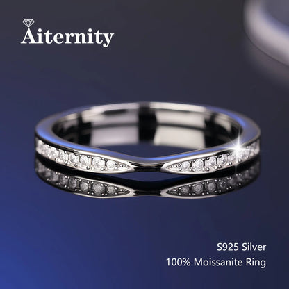 Aiternity S925 Moissanit Gyűrű