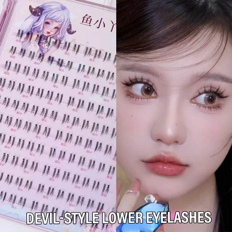 DIY U Szempillák Spiky Kpop