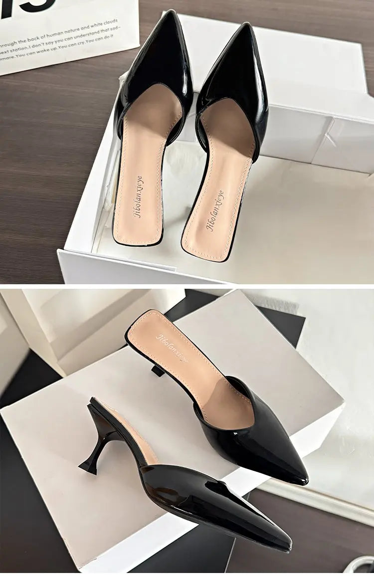 Bequeme PU-Schuhe zum Hineinschlüpfen