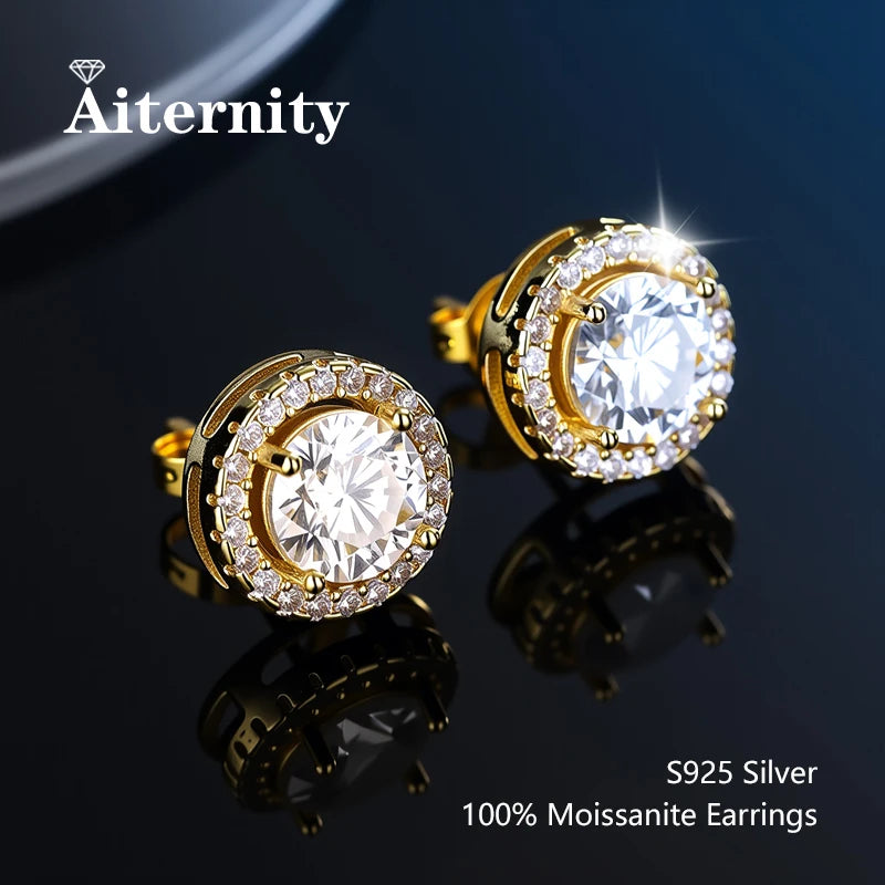 Moissanite Fülbevaló AITERNITY