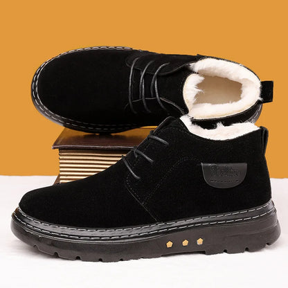 YBQJOO Winterstiefel bequem