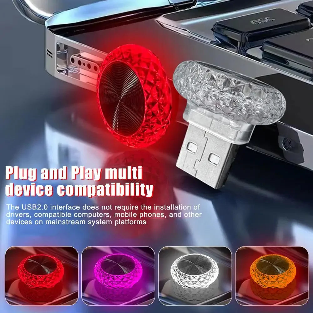 Choice Autó USB Mini LED Lámpa