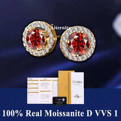 Moissanite Fülbevaló AITERNITY