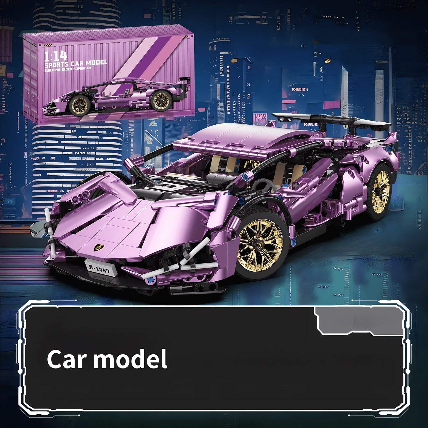 Távirányítós Roadster Építő