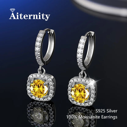 AITERNITY Moissanite Fülbevaló