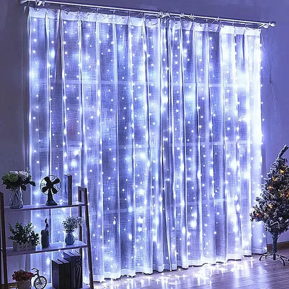 3M LED Függöny - 8 Üzemmód