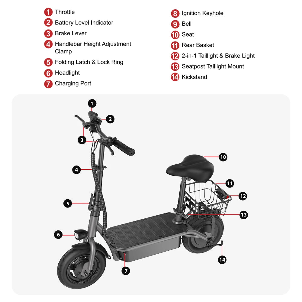 iScooter F2 für alle 30 km/h
