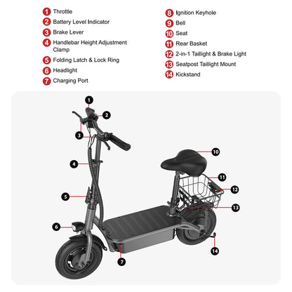 iScooter F2 für alle 30 km/h