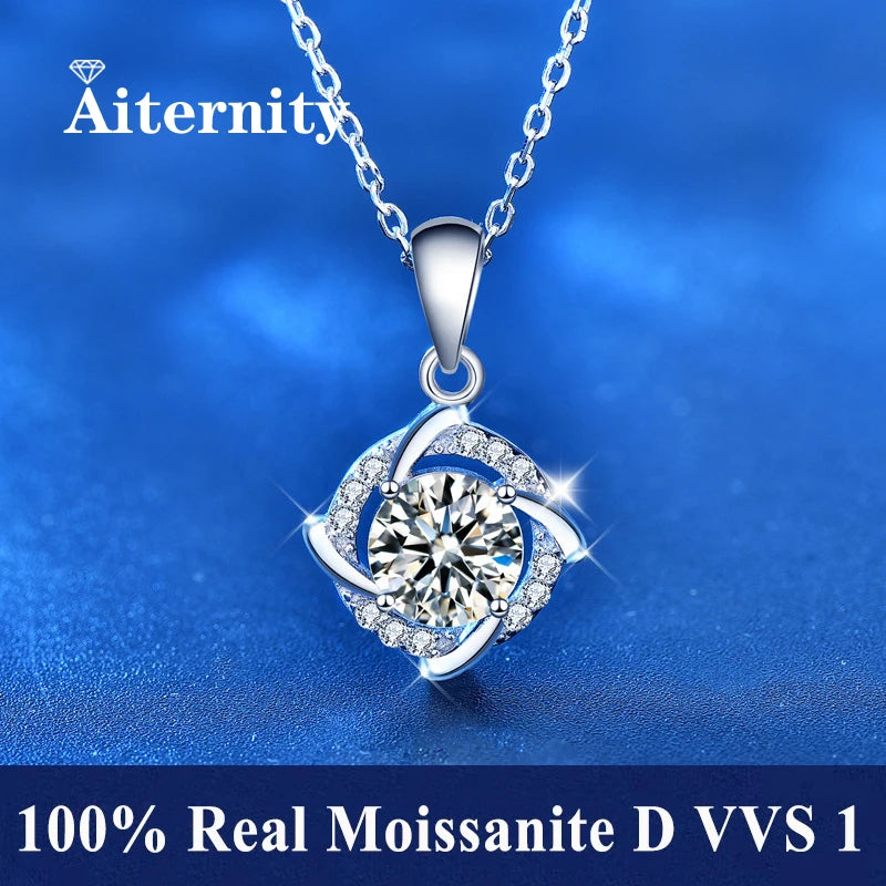 AITERNITY Moissanite Nyaklánc