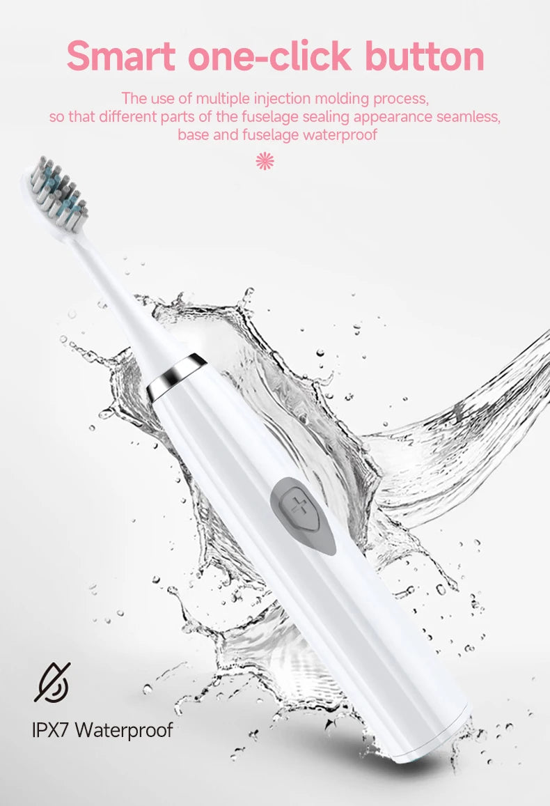 Elektromos Fogkefe Bristle IPX6