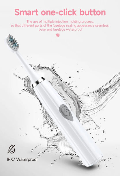 Elektromos Fogkefe Bristle IPX6