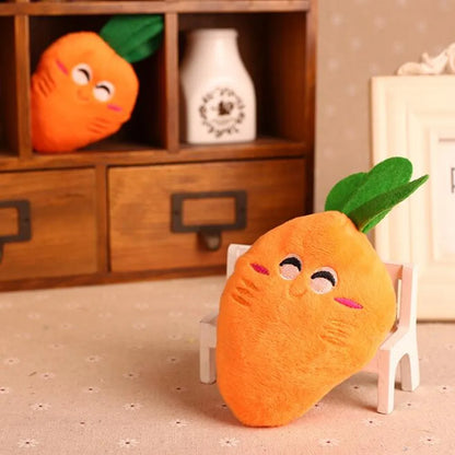 Squeaky Répa Plüss Kutya Játék