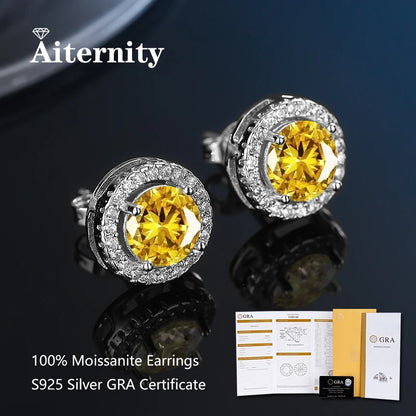 Moissanite Fülbevaló AITERNITY