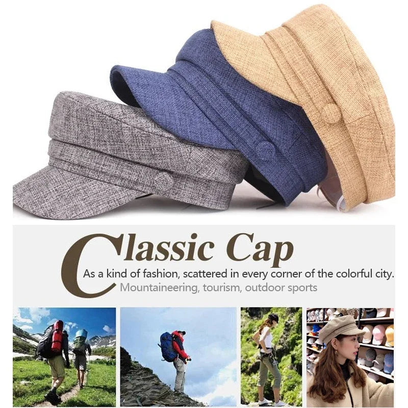 YBCN Sapka Beret Unisex Pamut