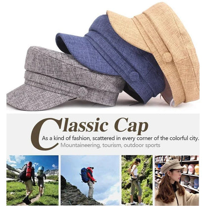 YBCN Sapka Beret Unisex Pamut