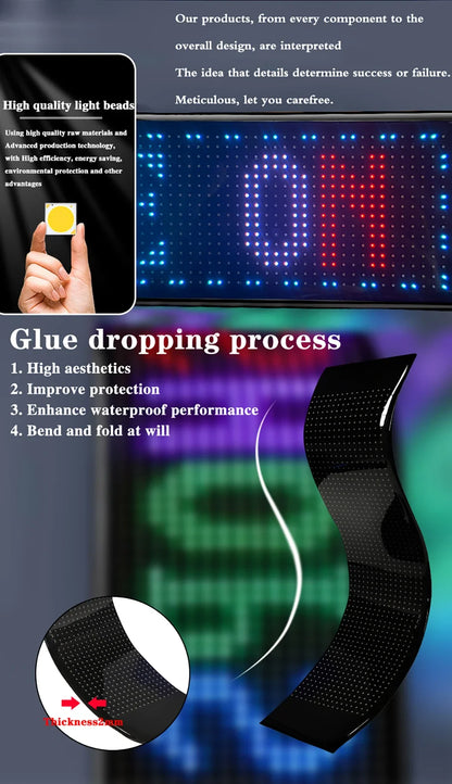 LED Mátrix Panel Bluetooth