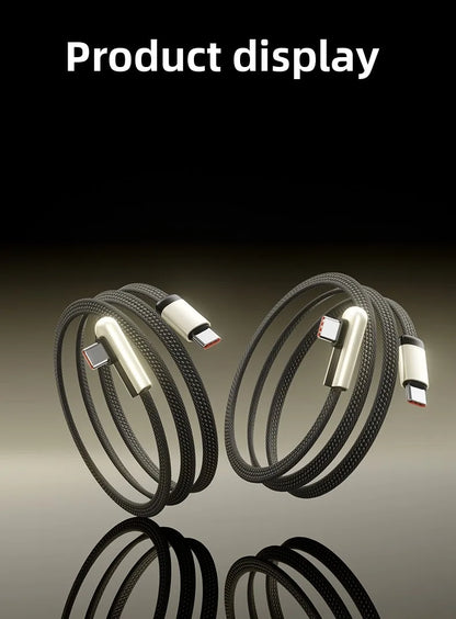 PD60W USB C Gyors Kábel 90 Fok