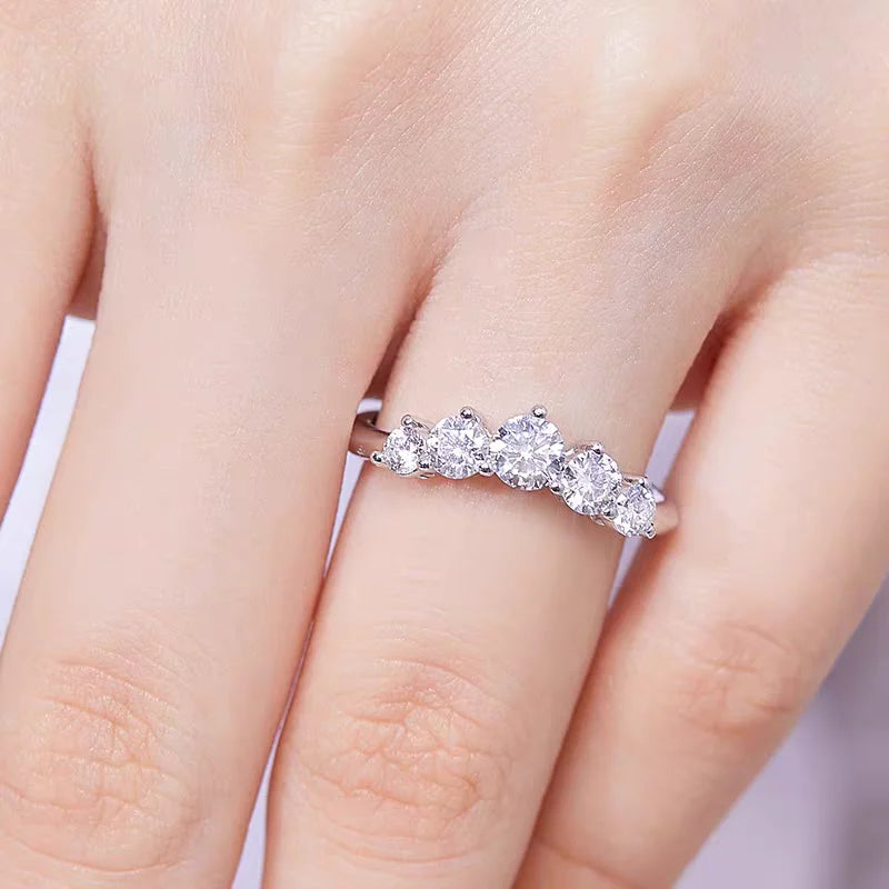 Moissanite Gyűrű AITERNITY
