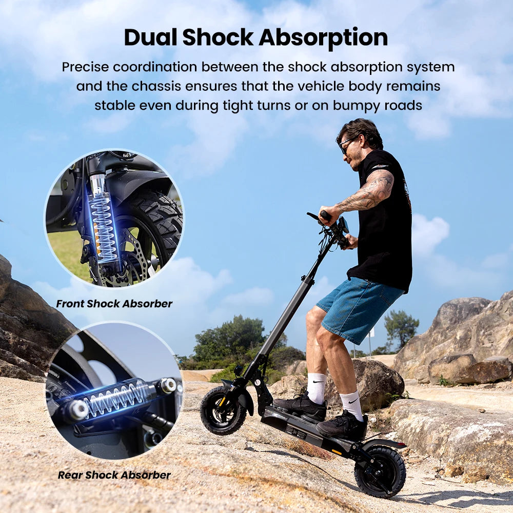 W9 Offroad iScooter Rider