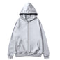 Férfi Meleg Fleece Zip Hoodie