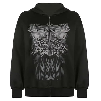 Liva Girl Y2K Gothic Hoodie