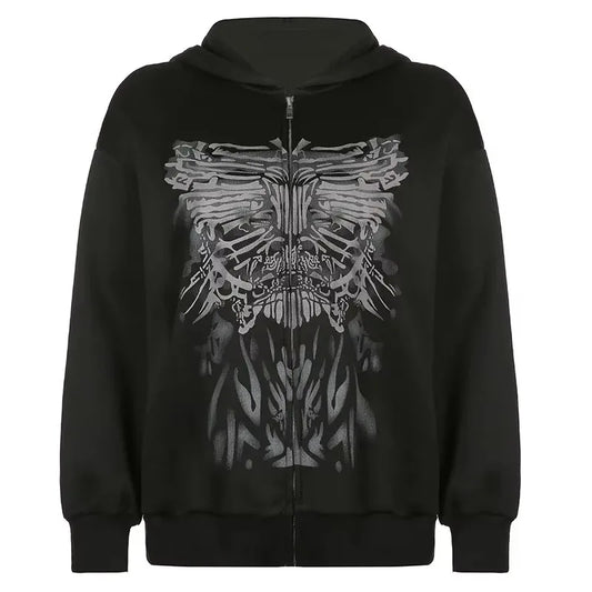 Liva Girl Y2K Gothic Hoodie