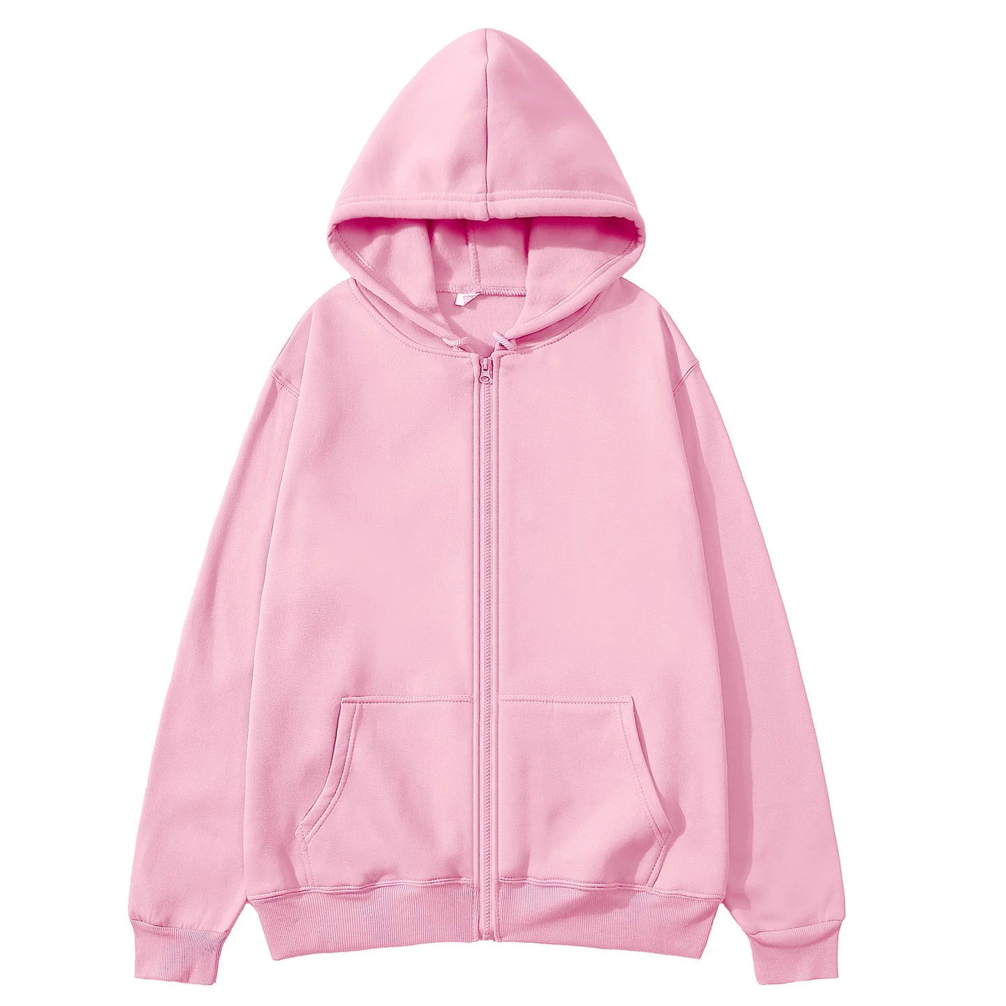 Férfi Meleg Fleece Zip Hoodie
